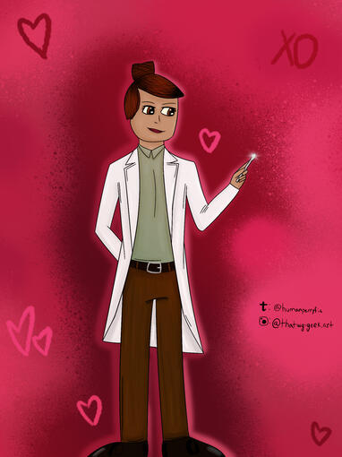 Fan art of Dr. Hirano / Stacy's mom from "Phineas and Ferb"