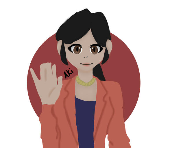 Fan art of Dr. Hirano / Stacy's mom from "Phineas and Ferb"