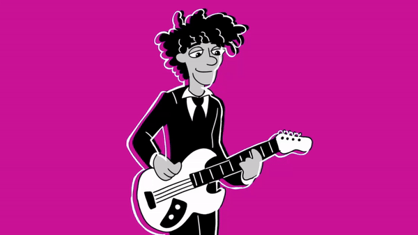 Fan art of Coltrane from "Phineas and Ferb"