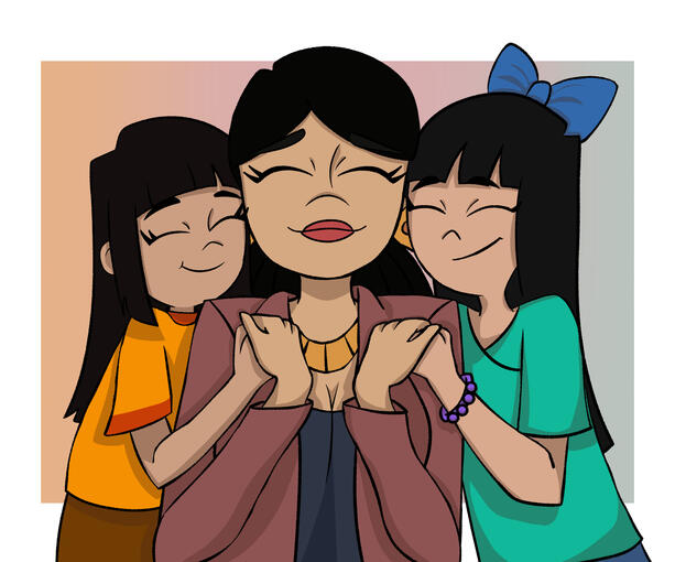 Fan art of Dr. Hirano / Stacy's mom from "Phineas and Ferb"