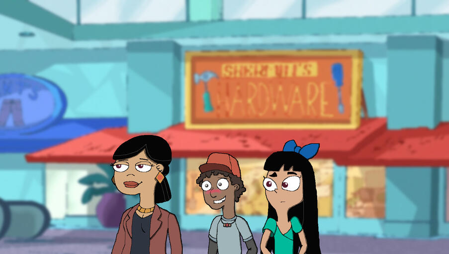 Fan art of Dr. Hirano / Stacy's mom from "Phineas and Ferb"