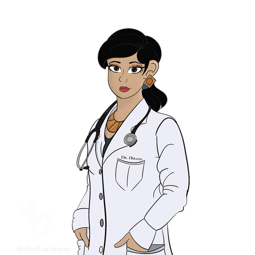 Fan art of Dr. Hirano / Stacy's mom from "Phineas and Ferb"